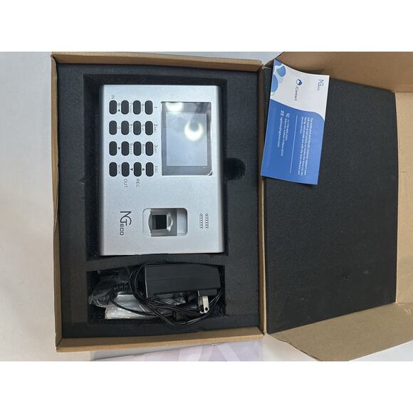 NGTeco Time Clocks for Employees Small Business WiFi Biometric Fingerprint Time - Picture 9 of 13